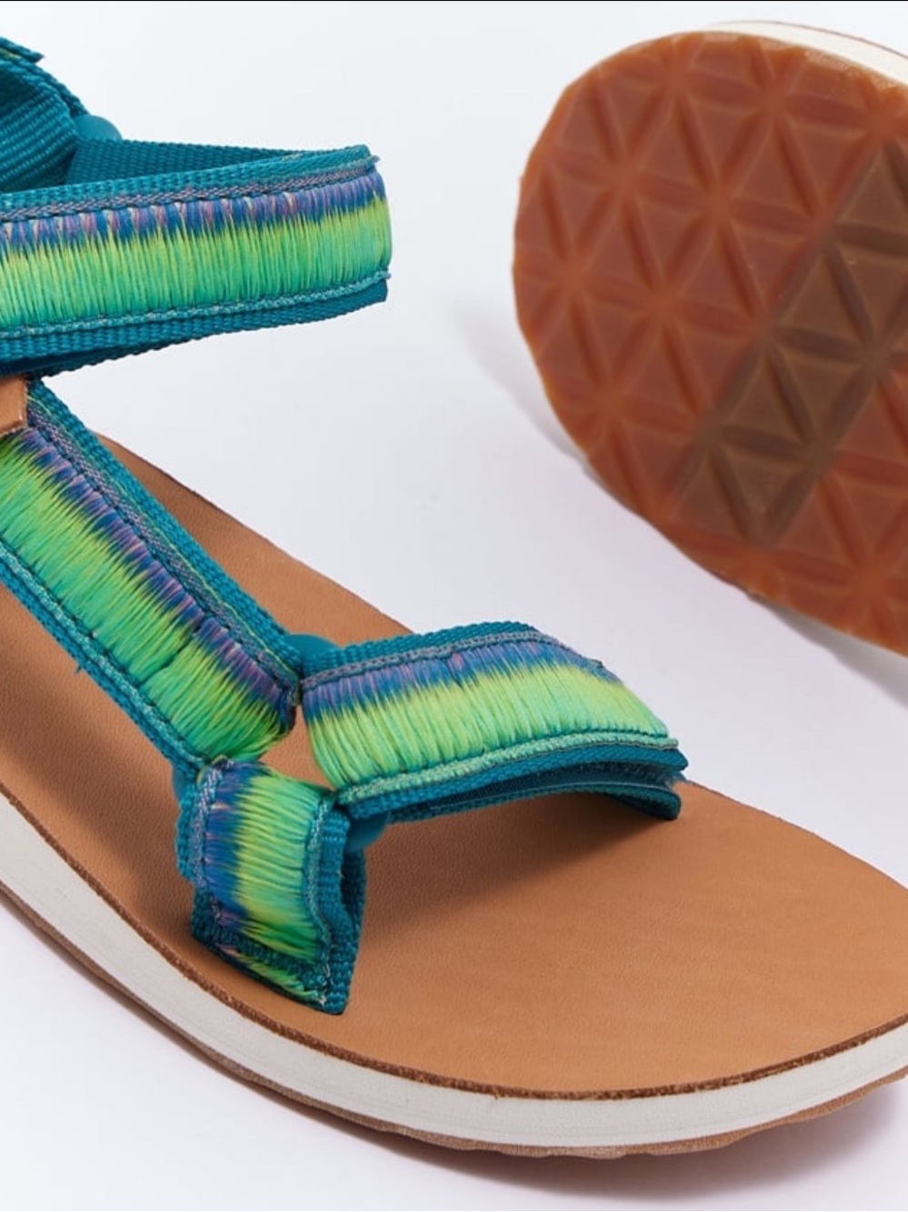 Teva Original Universal Ombre Sandals women’s 9 blue green